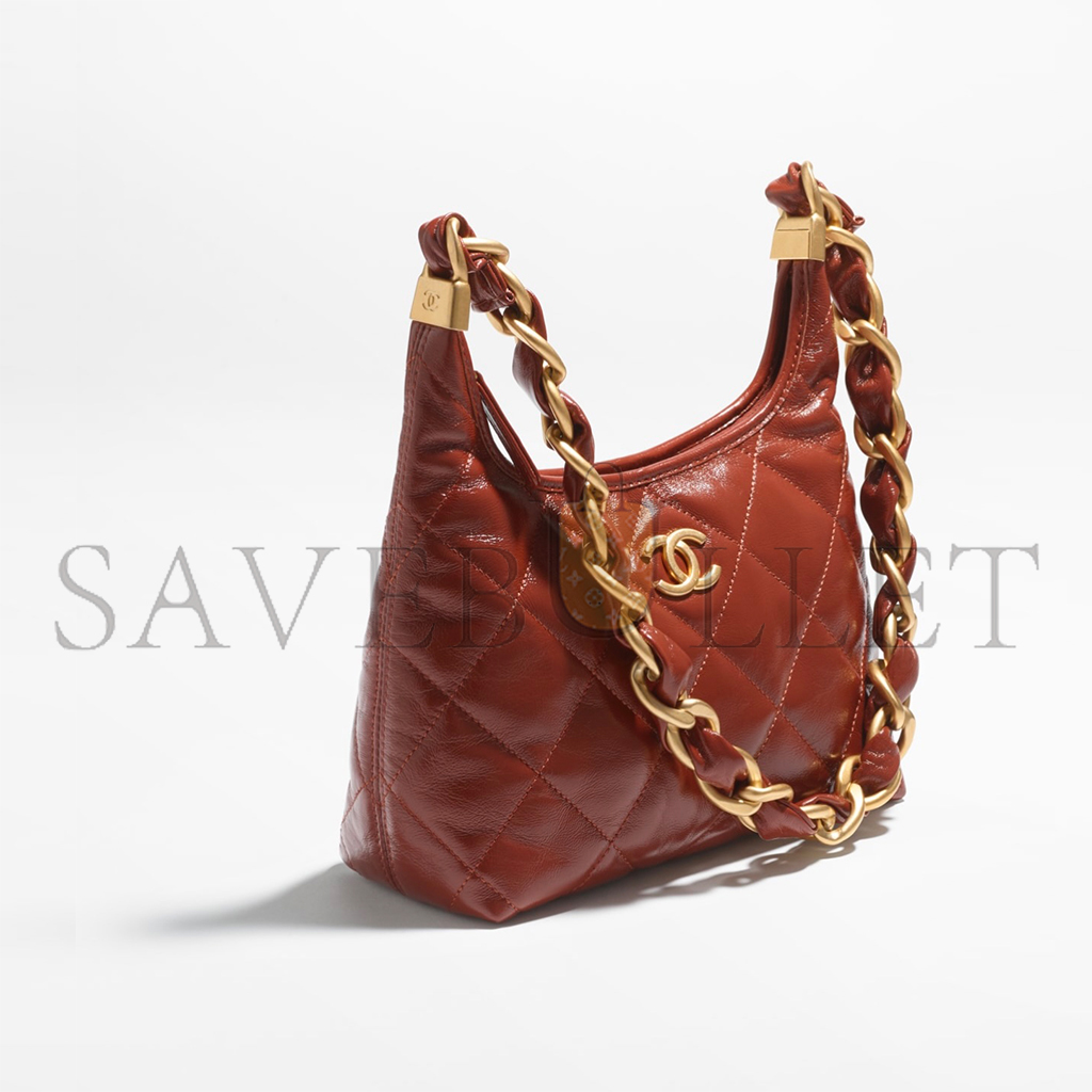 CHANEL 24A HOBO BAG AS4922  (22.5*19.5*8.5cm)